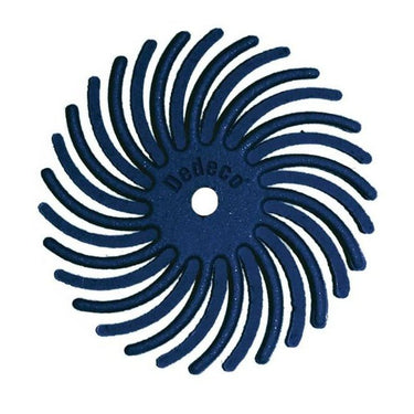7/8" Radial Discs - Blue Fine 400 Grit 1/16" Arbor (12 pack) - The Virtual Foundry -
