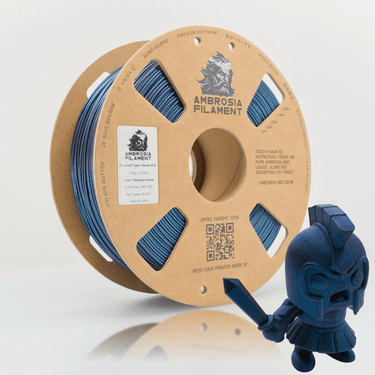 AMBROSIA Dolos Color Shifting PLA Filament of the Gods - 1KG Bambu AMS Friendly Cardboard Spools Premium 3D Printing Filament - The Virtual Foundry - Filament