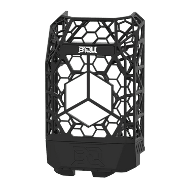 BIQU Panda Jetpack Lightweight Hollow Design Bambu Extruder Front Cover for Bambu X1 and P1 - The Virtual Foundry - 3D Printer Accessories