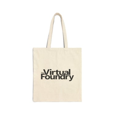 TVF Logo Canvas Tote Bag