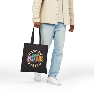 I Love the Metric System Canvas Tote Bag