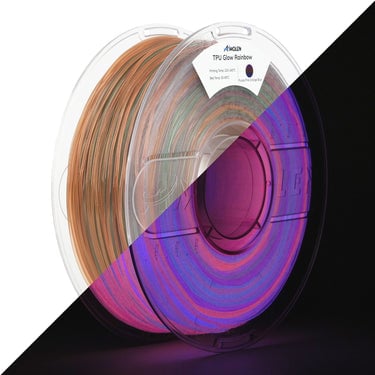 TPU Glow - in - the - Dark 1.75mm, 1KG/2.2LB - The Virtual Foundry - TPU