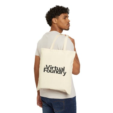 TVF Logo Canvas Tote Bag