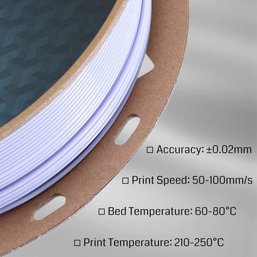 Violet 1.75mm PRO-3 PETG Filament, 1kg