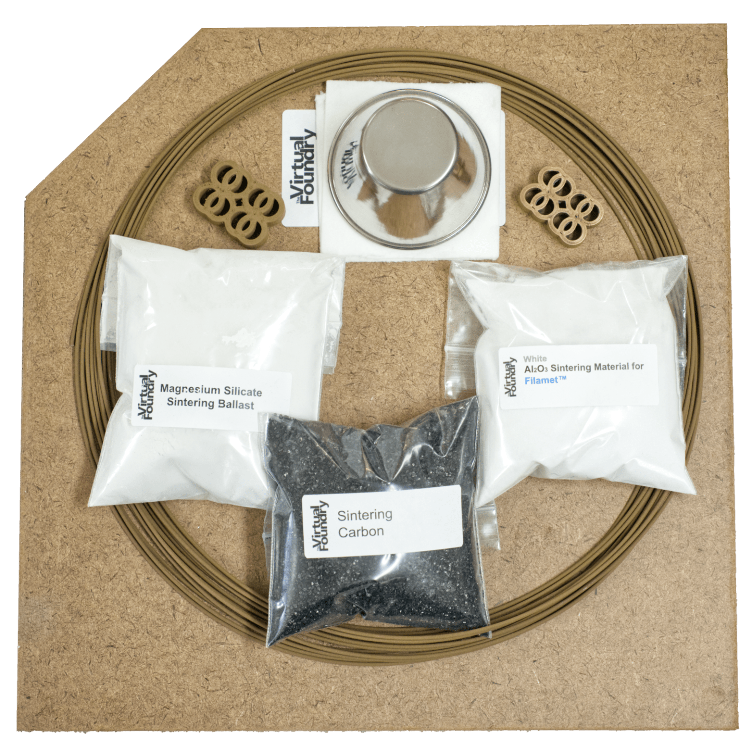 Filamet 3D Metal Printing Evaluation Kit contents
