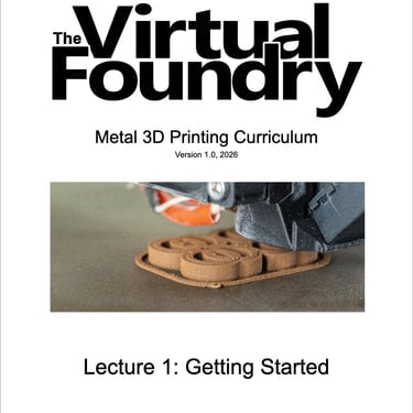 Plan de estudios de impresión 3D en metal
