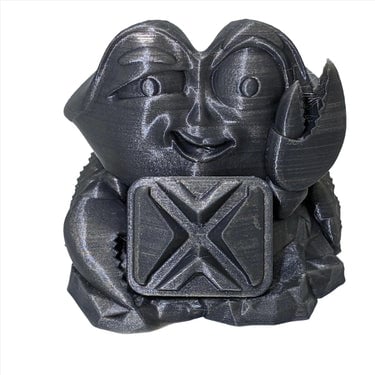 Metallic Gunmetal Silver PLA