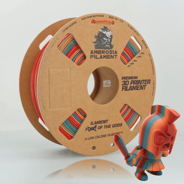 AMBROSIA PLA Filament of the Gods - 1KG Bambu AMS Friendly Cardboard Spools Premium 3D Printing Filament