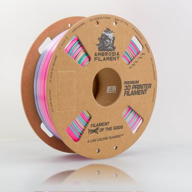 AMBROSIA SILK PLA Filament of the Gods - 1KG Bambu AMS Friendly Cardboard Spools Premium 3D Printing Filament - The Virtual Foundry - Filament