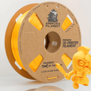 AMBROSIA SILK PLA Filament of the Gods - 1KG Bambu AMS Friendly Cardboard Spools Premium 3D Printing Filament