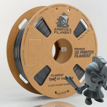 AMBROSIA SILK PLA Filament of the Gods - 1KG Bambu AMS Friendly Cardboard Spools Premium 3D Printing Filament