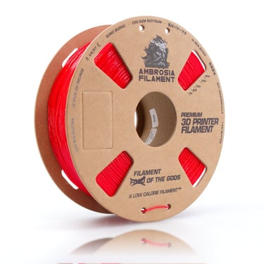 AMBROSIA TPU 95 Filament of the Gods - 1KG Cardboard Spools Premium 3D Printing Filament TPU95