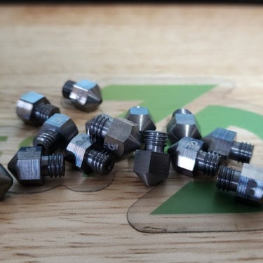 West3D's Undertaker Tungsten Carbide Nozzle (V6, Volcano, MK8, K1, FIN)
